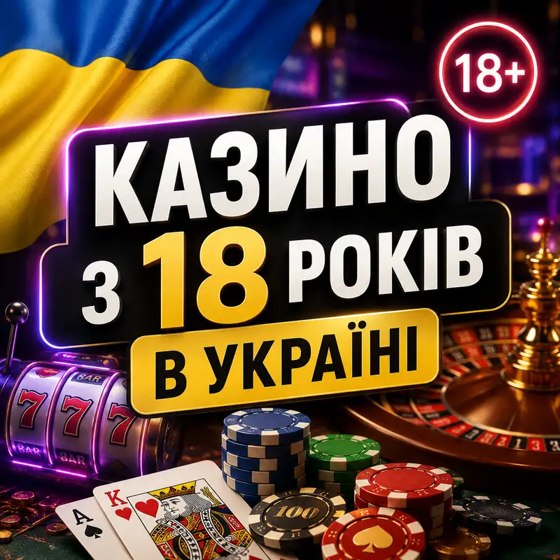 Казино з 18 років в Україні